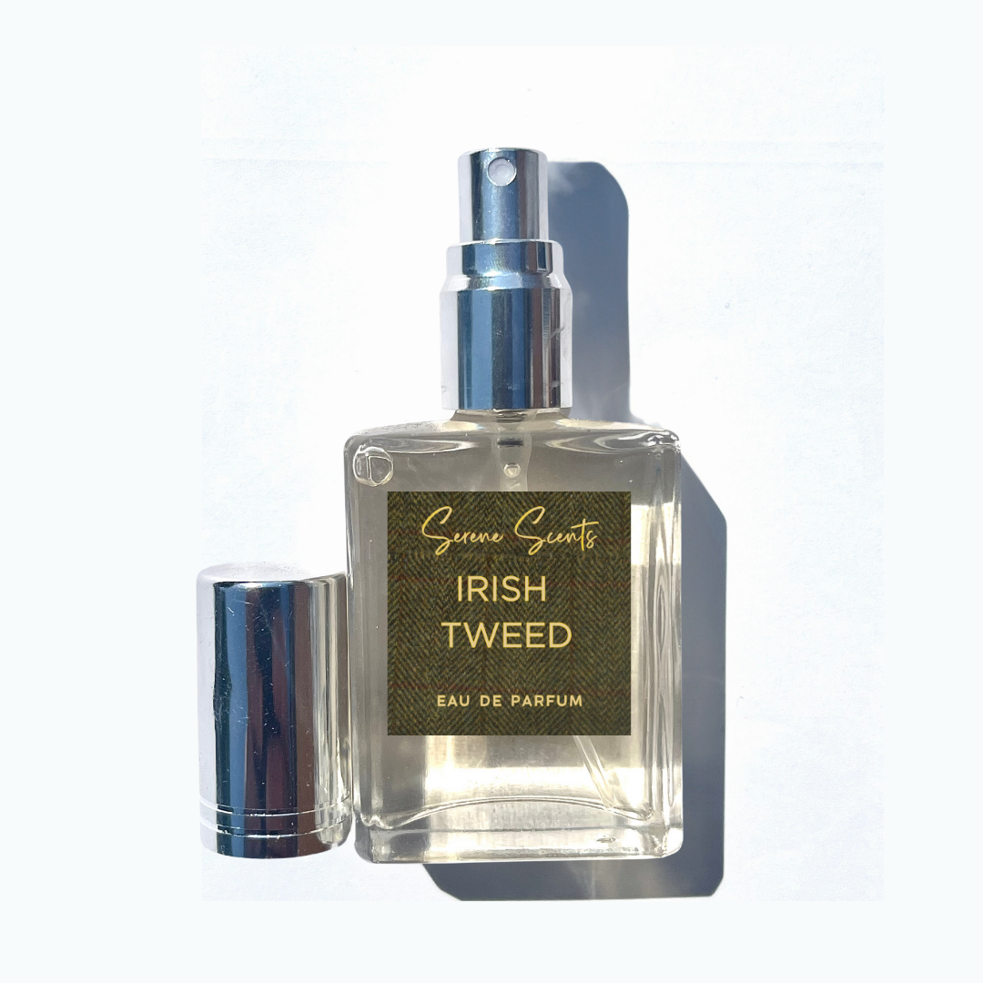 15ml Irish Tweed Inspired Perfume Bottle – Fresh Green Masculine Eau De Parfum