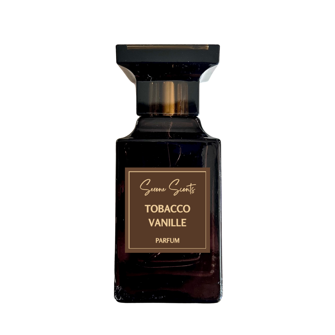50ml bottle of Tobacco Vanille inspired perfume – Luxe Perfume with tobacco, vanilla, and spice notes