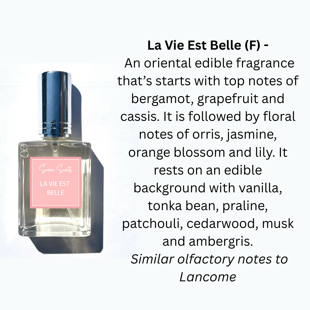 15ml La Vie Est Belle Inspired Perfume Bottle – Sweet Floral Vanilla Eau De Parfum