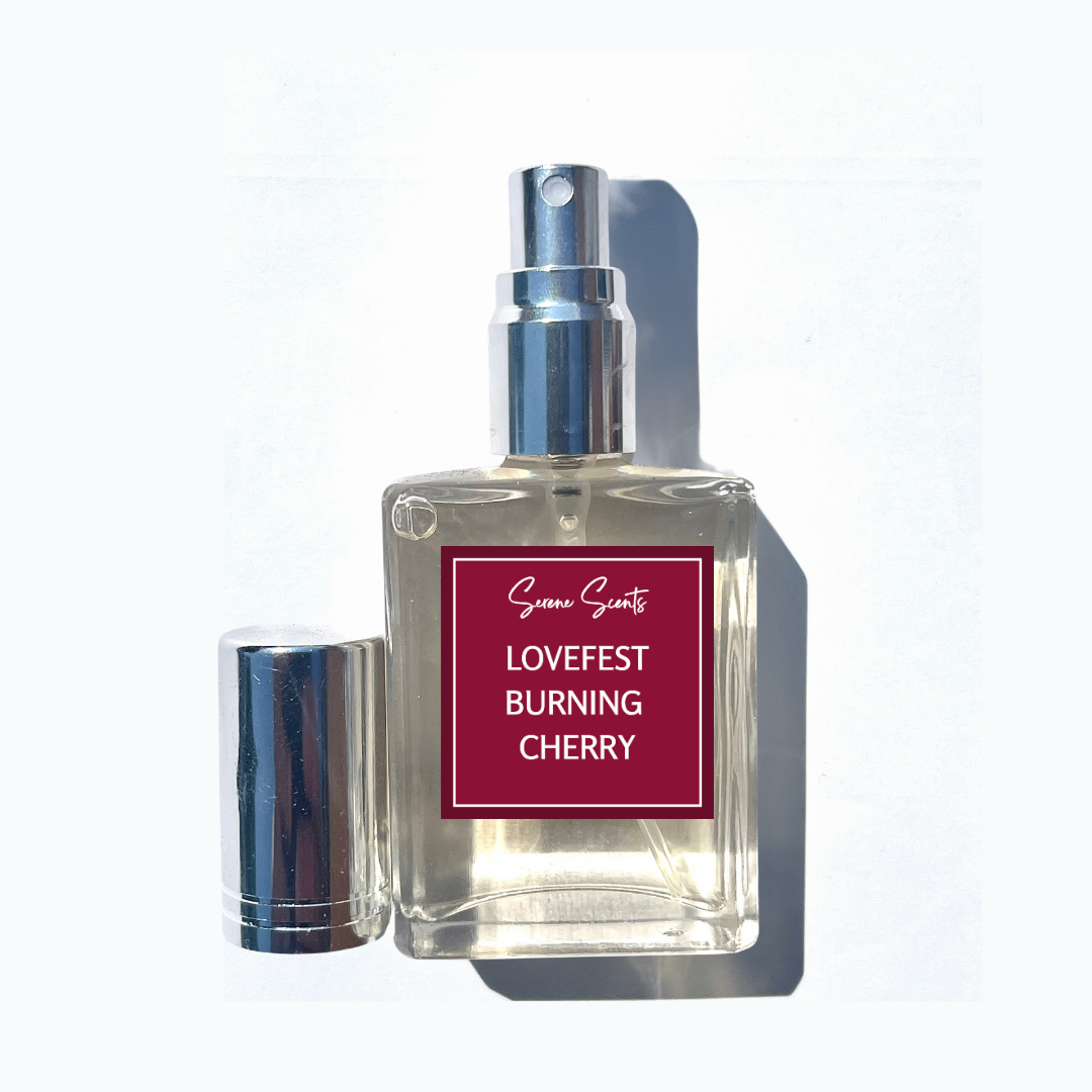 15ml Lovefest Burning Cherry Inspired Perfume Bottle – Sweet Smoky Unisex Eau De Parfum